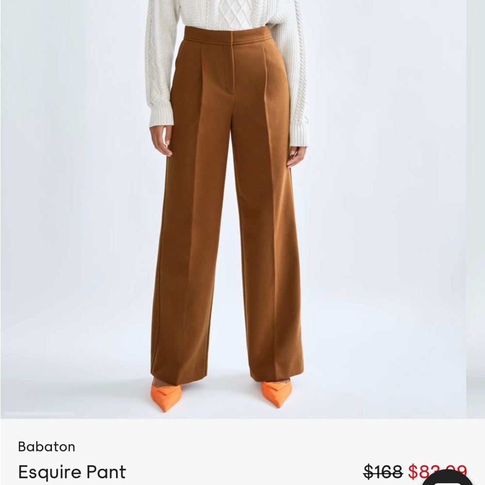 Aritzia Esquire Heather Gray Pants New W/ Tags